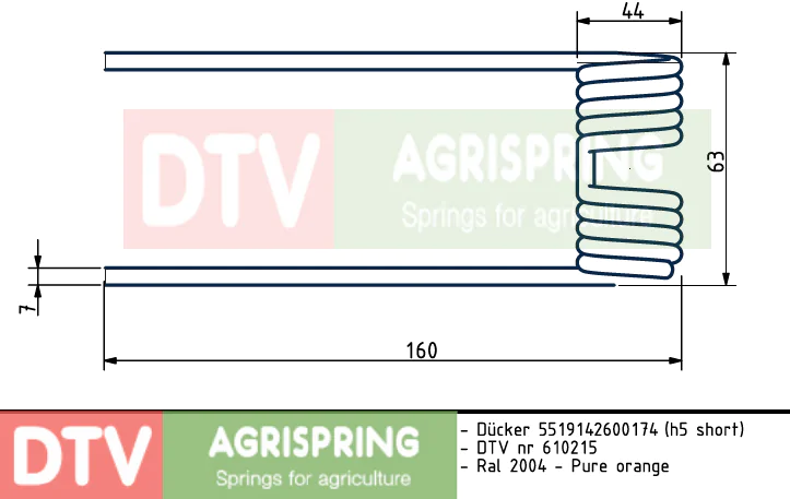 Dücker 5519142600174 (H5 short)