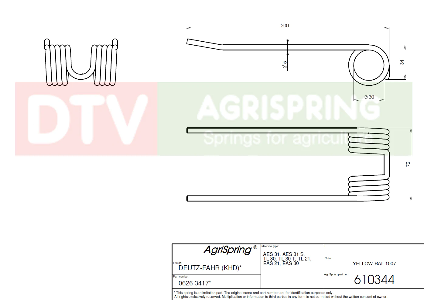 Deutz Fahr 06263417*