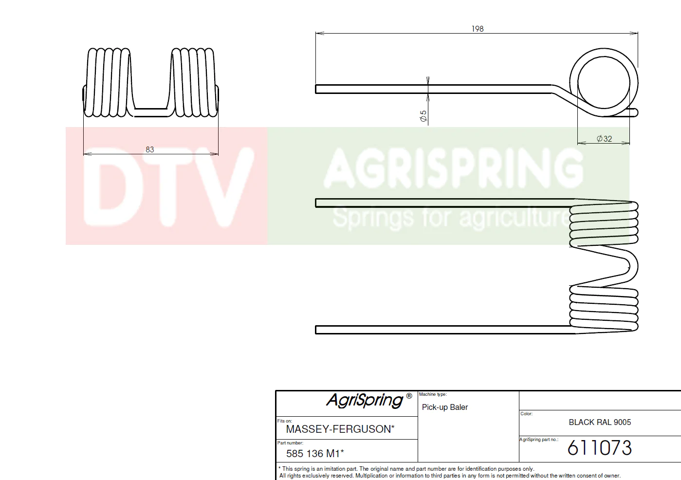 Massey Ferguson 585136M1